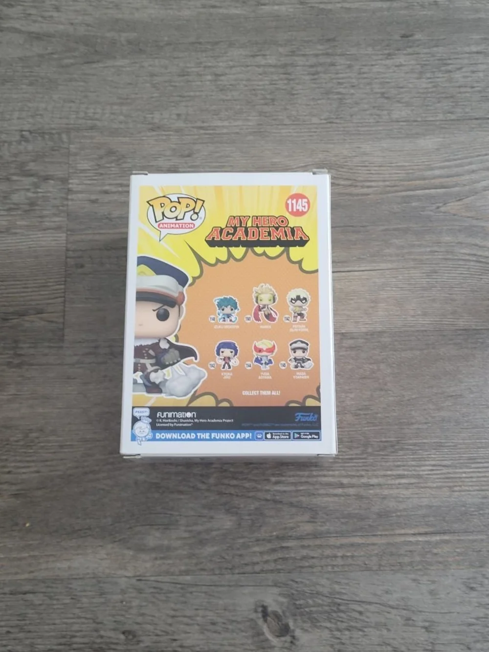 Funko Pop! Inasa Yoarashi #1145 - White Navy Cap Figure